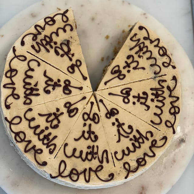 Vanilla Cake.