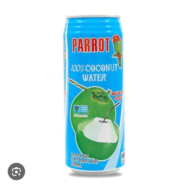 Parrot Coconut Water Can.